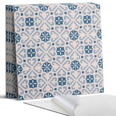 Nástěnný panel Vzor s ornamenty na dlaždicích