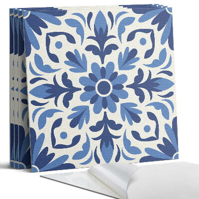 Nástěnný panel Květinový vzor s listy