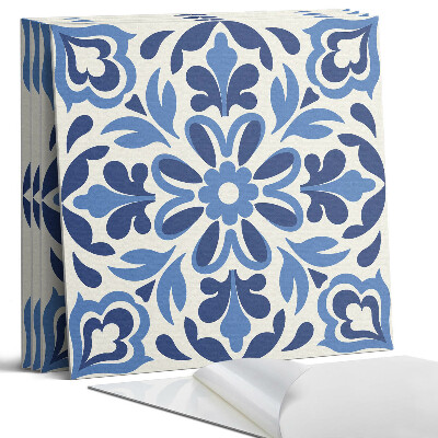 Dekorativní panel na zeď kvadratový Květinový dekorativní vzor