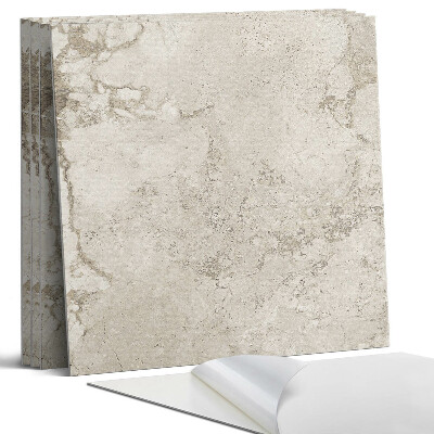 Dekorativní panel na zeď kvadratový Přírodní kámen ve struktuře