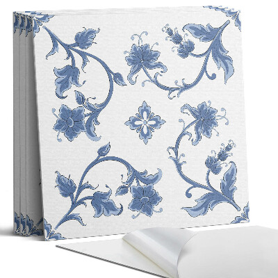 Nástěnný panel Květinový vzor na pozadí