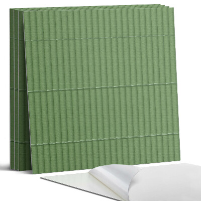 Dekorativní panel na zeď kvadratový Sada svislých trubek