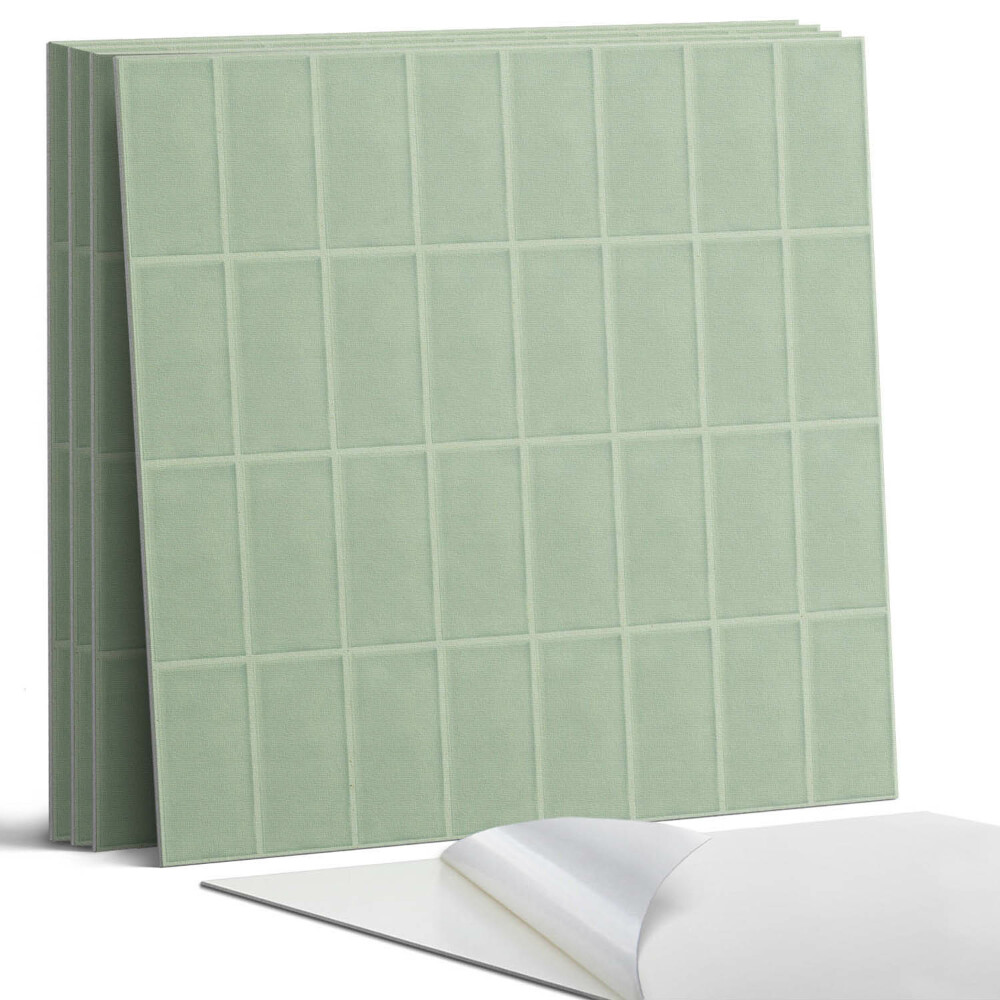 Dekorativní panel na zeď kvadratový Obdélníkové dlaždice v mřížce