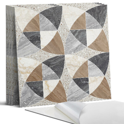 Dekorativní panel na zeď kvadratový Geometrický vzor dlaždic