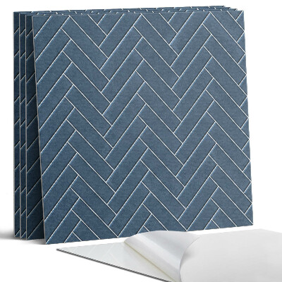 Dekorativní panel na zeď kvadratový Vzor rybí kosti