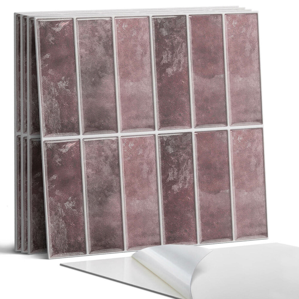 Nástěnný panel Svislé pruhy v mozaice