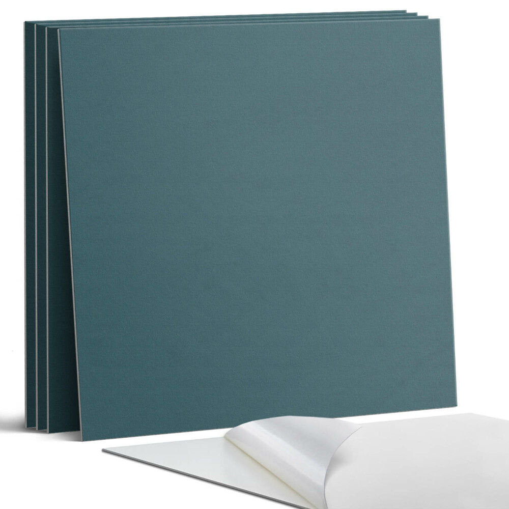 Dekorativní panel na zeď kvadratový Barva Tmavě tyrkysová