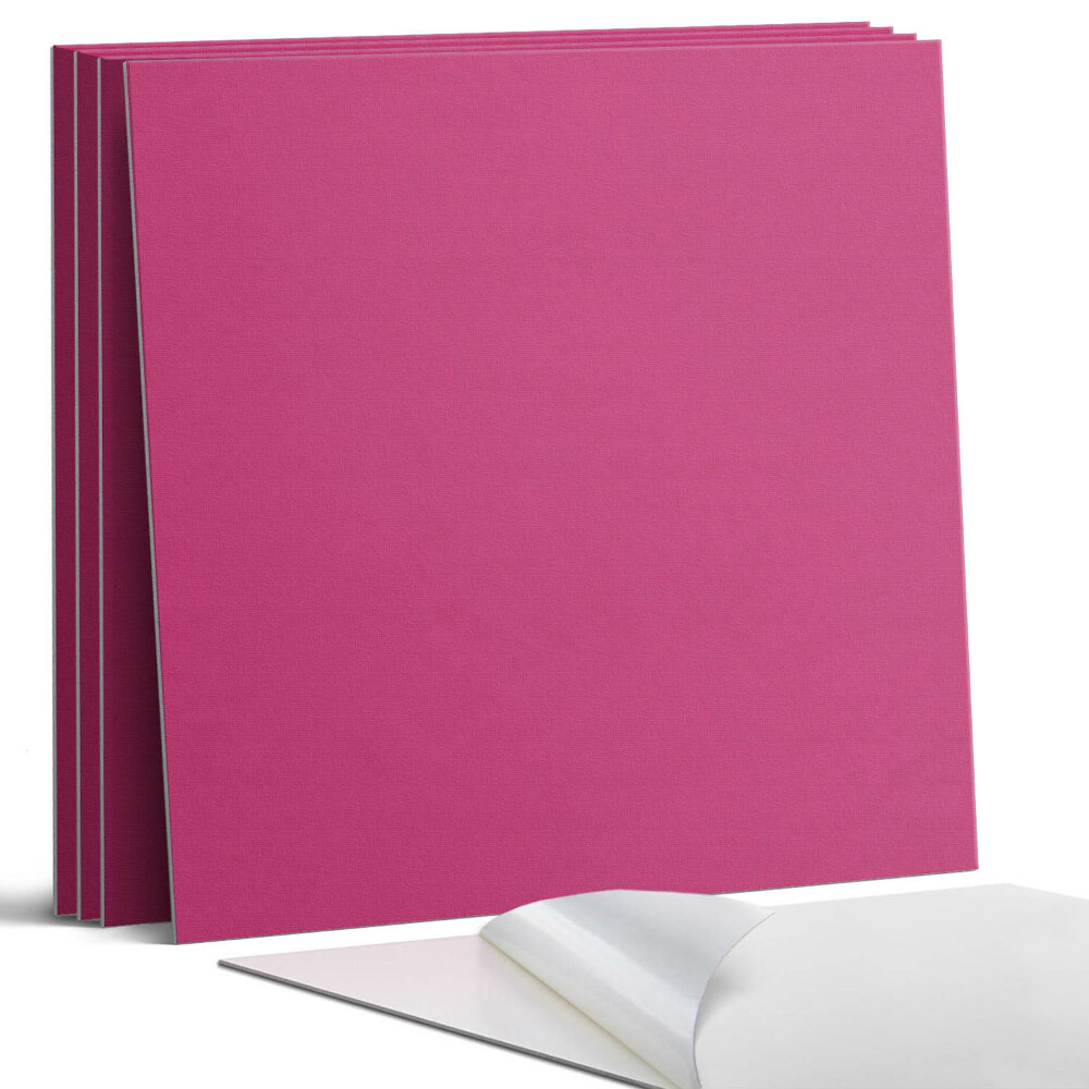 Dekorativní panel na zeď kvadratový Barva růžová