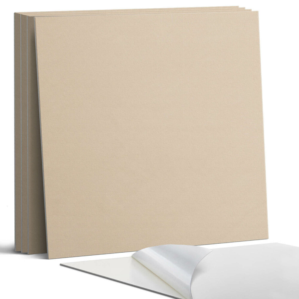 Dekorativní panel na zeď kvadratový Barva béžová