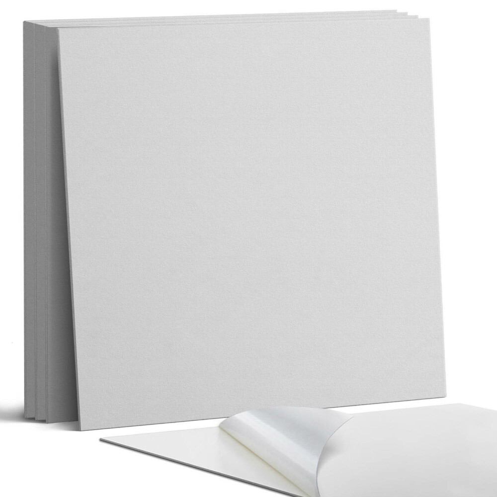 Dekorativní panel na zeď kvadratový Barva šedá