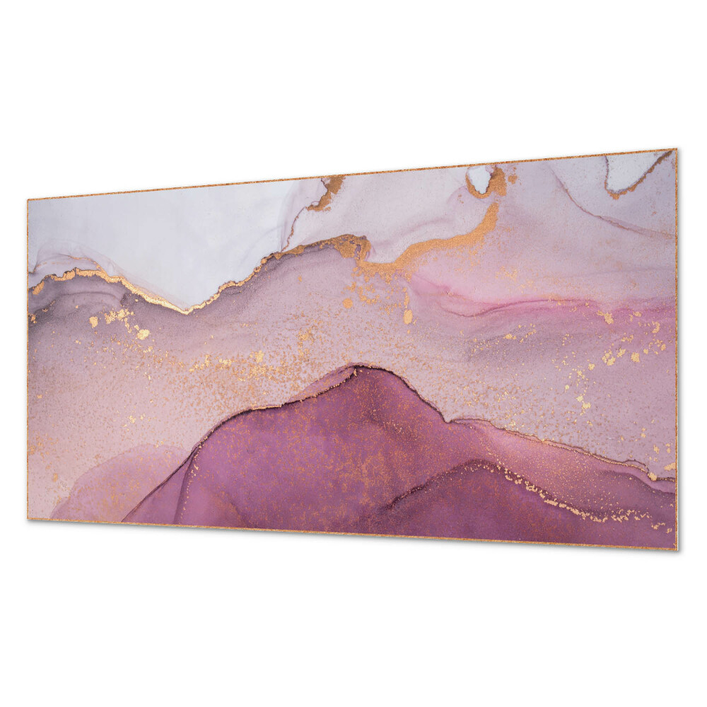 Dekorativní panel na zeď Abstraktní krajina s vlnícími se tvary