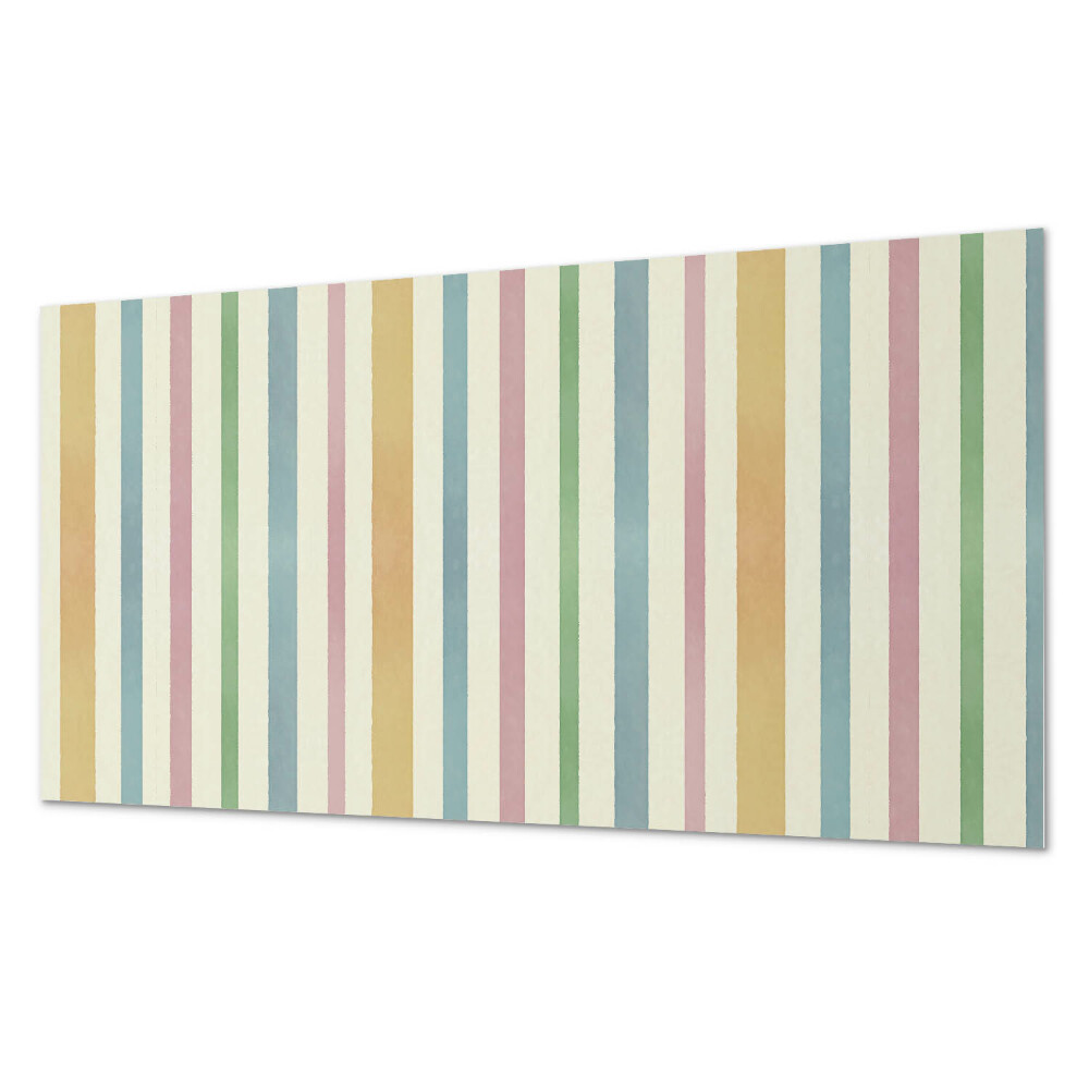 Dekorativní panel na zeď Barevné svislé pruhy