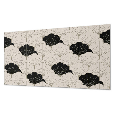 Pvc panel do koupelny Elegantní motiv listů