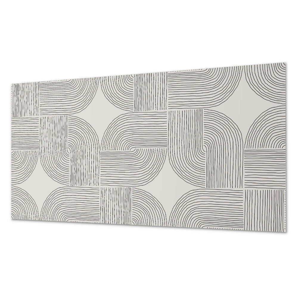 Dekorativní panel na zeď Stylizované tvary v geometrickém pořadí