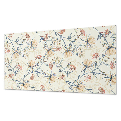 Pvc panel do koupelny Květinový motiv