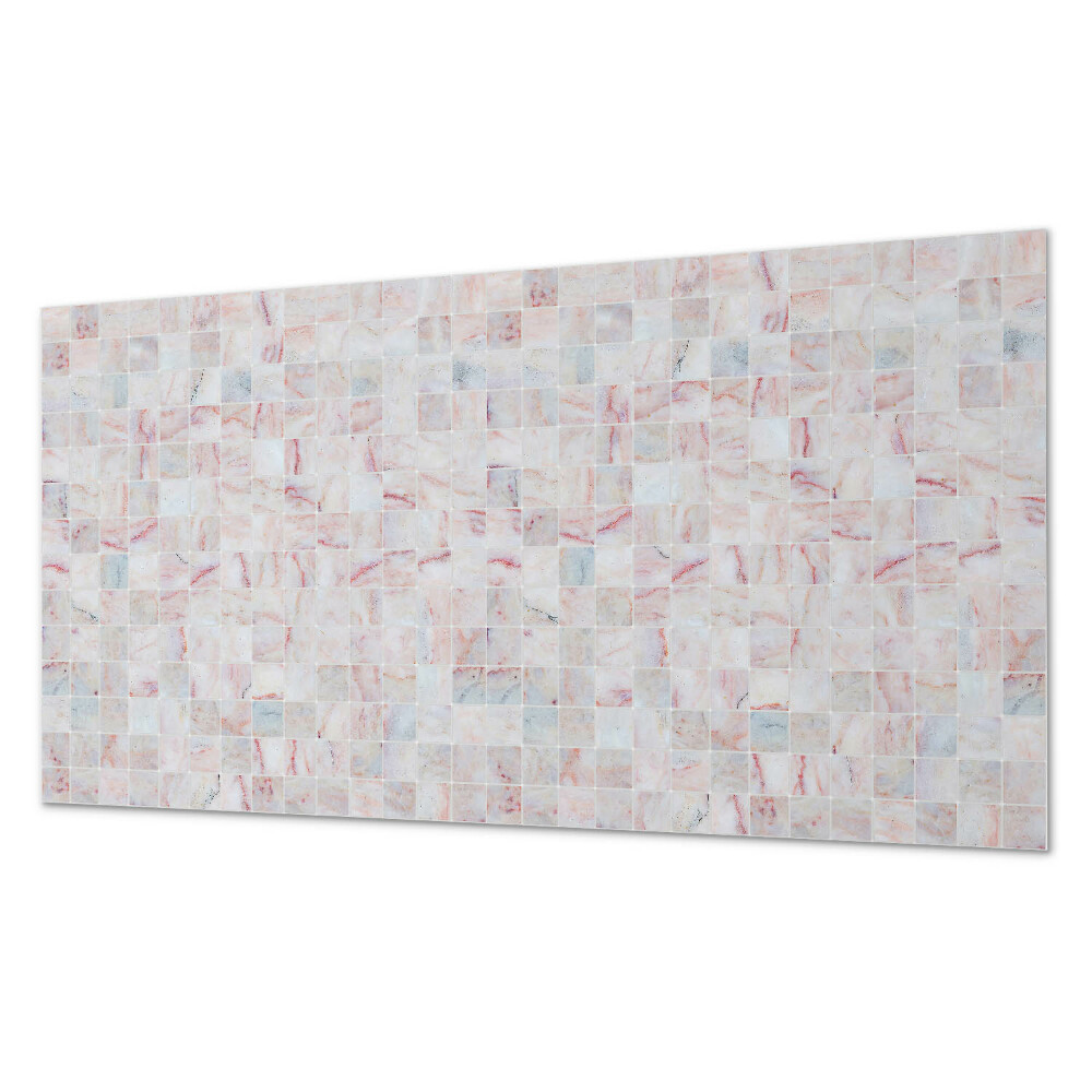 Pvc panel do koupelny Mozaikový vzor čtvercových tvarů