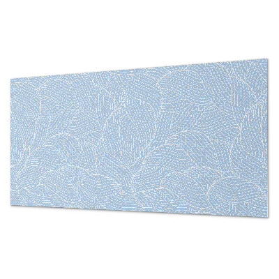 Dekorativní panel na zeď Vlnitý listový vzor