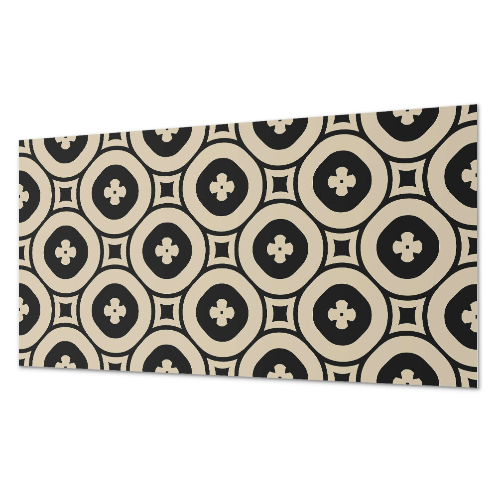 Dekorativní panel na zeď Vzor čtvercových geometrických obrazců