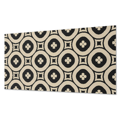 Dekorativní panel na zeď Vzor čtvercových geometrických obrazců