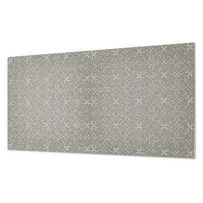 Obkladový panel Květinový vzor v geometrickém stylu