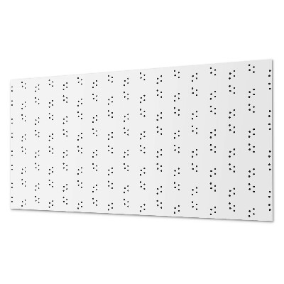 Pvc panel do koupelny Tečkový vzor v pravidelném uspořádání