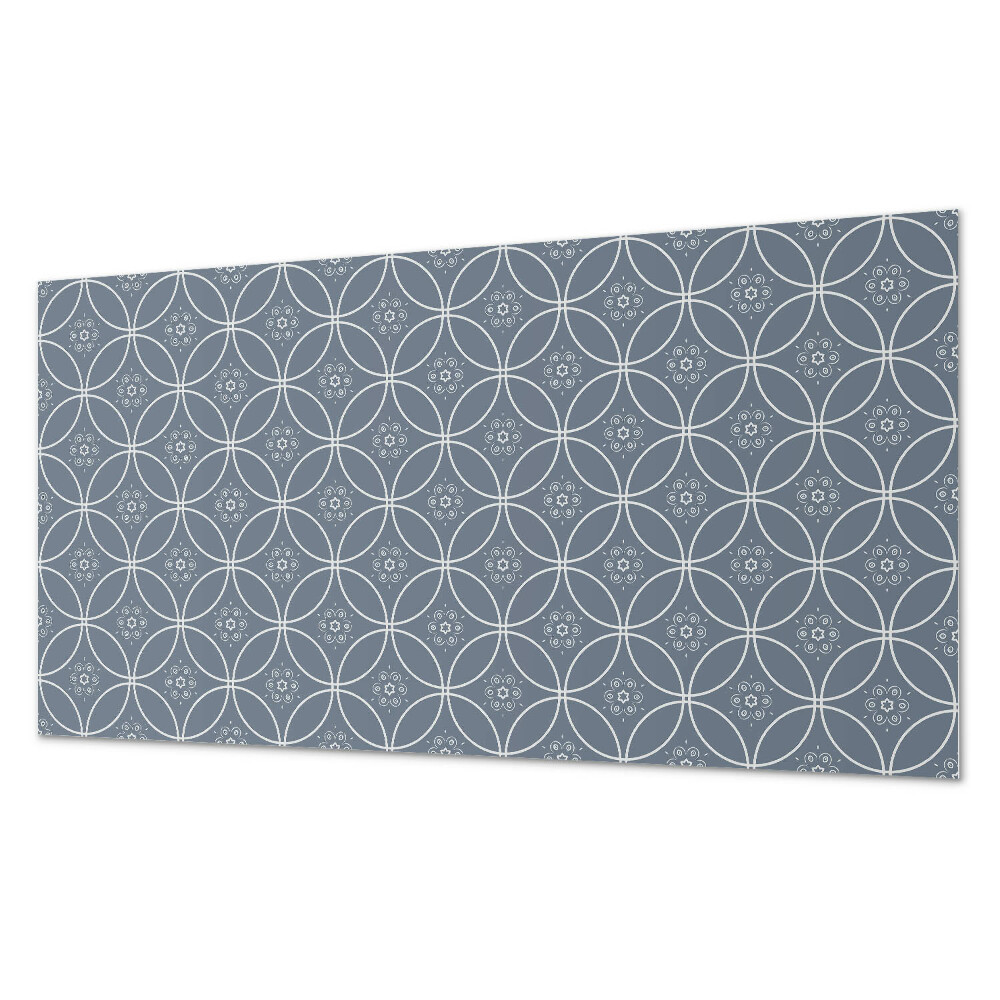 Obkladový panel Květinové dekorace v ornamentech