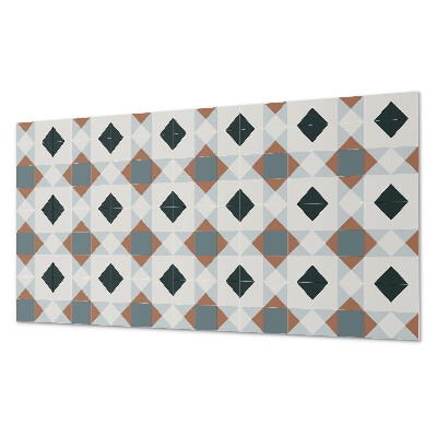 Obkladový panel Geometrický motiv s dlaždicemi