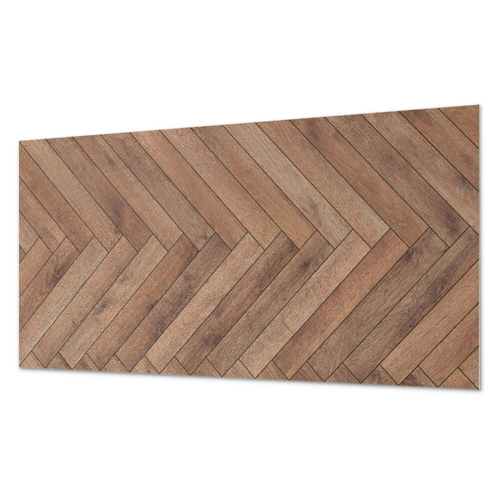 Dekoracni panel Desky uspořádané do vzoru rybí kosti