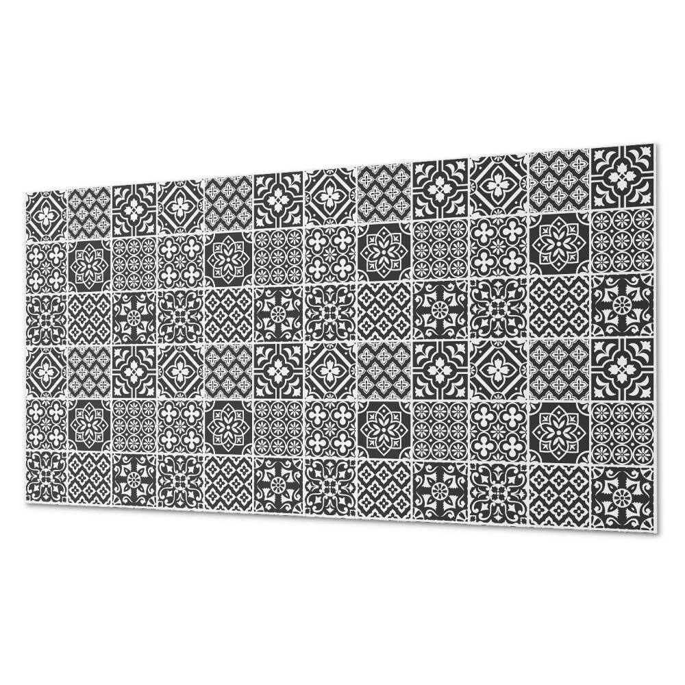 Dekorativní panel na zeď Geometrické motivy v dlaždicích