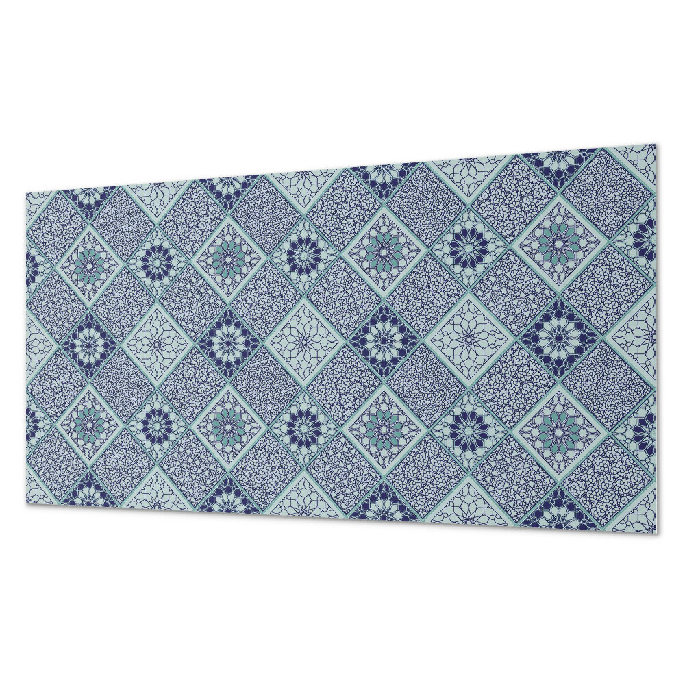 Pvc panel do koupelny Mozaikové tvary v geometrickém stylu