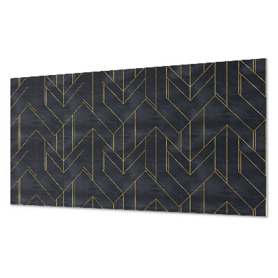 Pvc panel do koupelny Vzor čar a geometrických tvarů