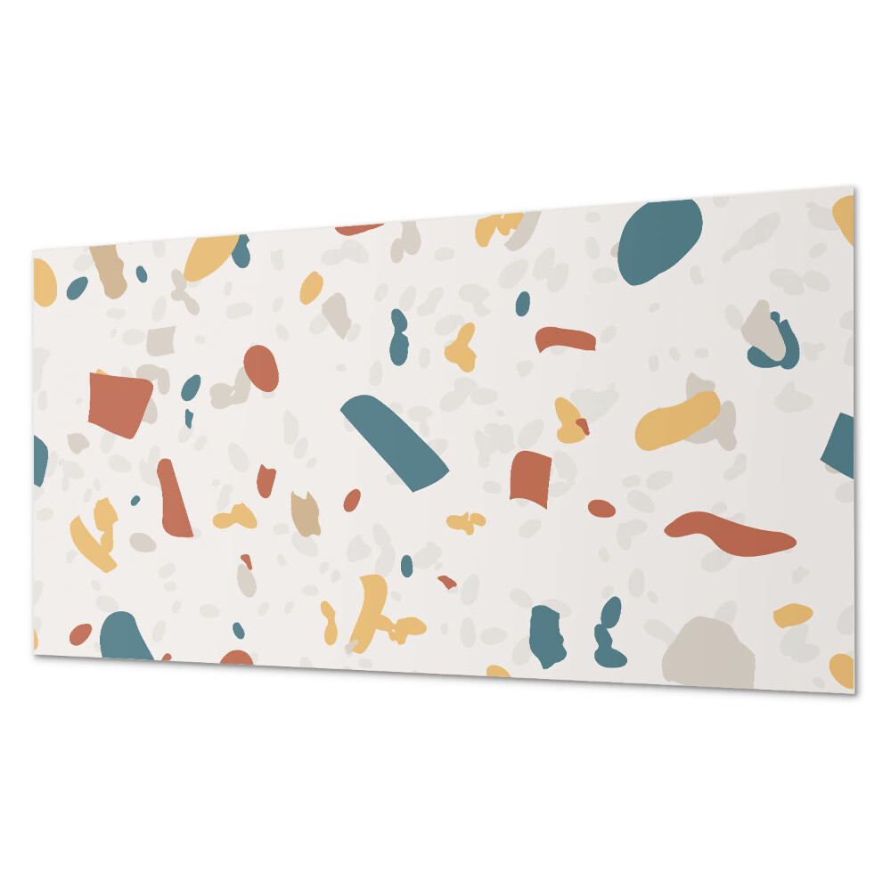 Dekoracni panel Abstraktní tvary v dynamickém vzoru