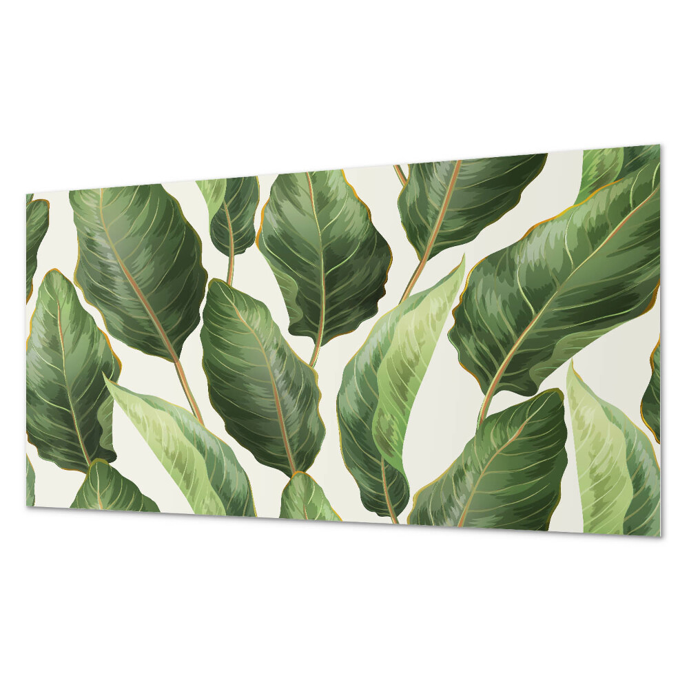 Dekorativní panel na zeď Vzor tropických listů