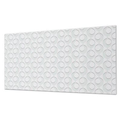 Dekorativní panel na zeď Vlny s kruhy