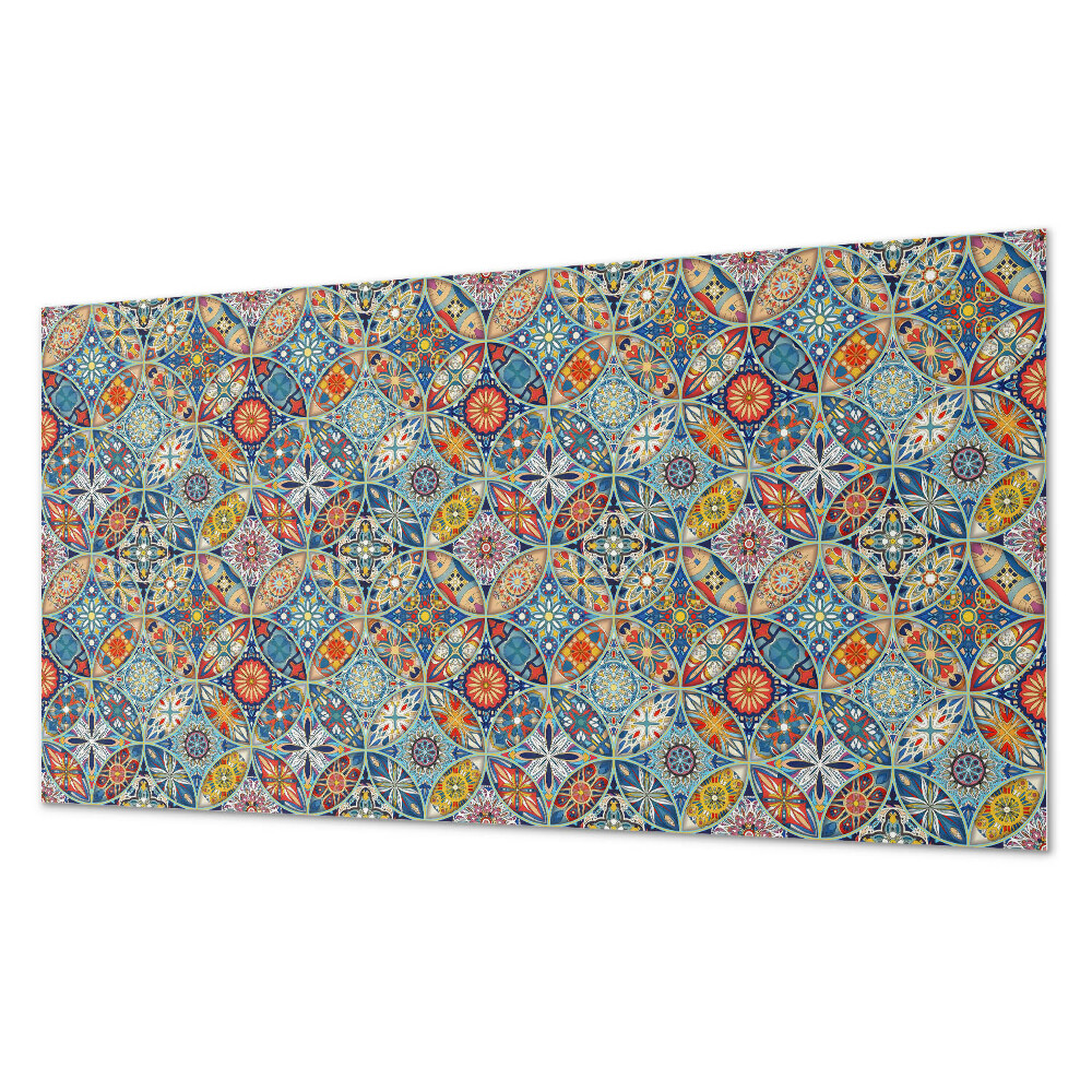 Dekoracni panel Motiv vícebarevné mandaly