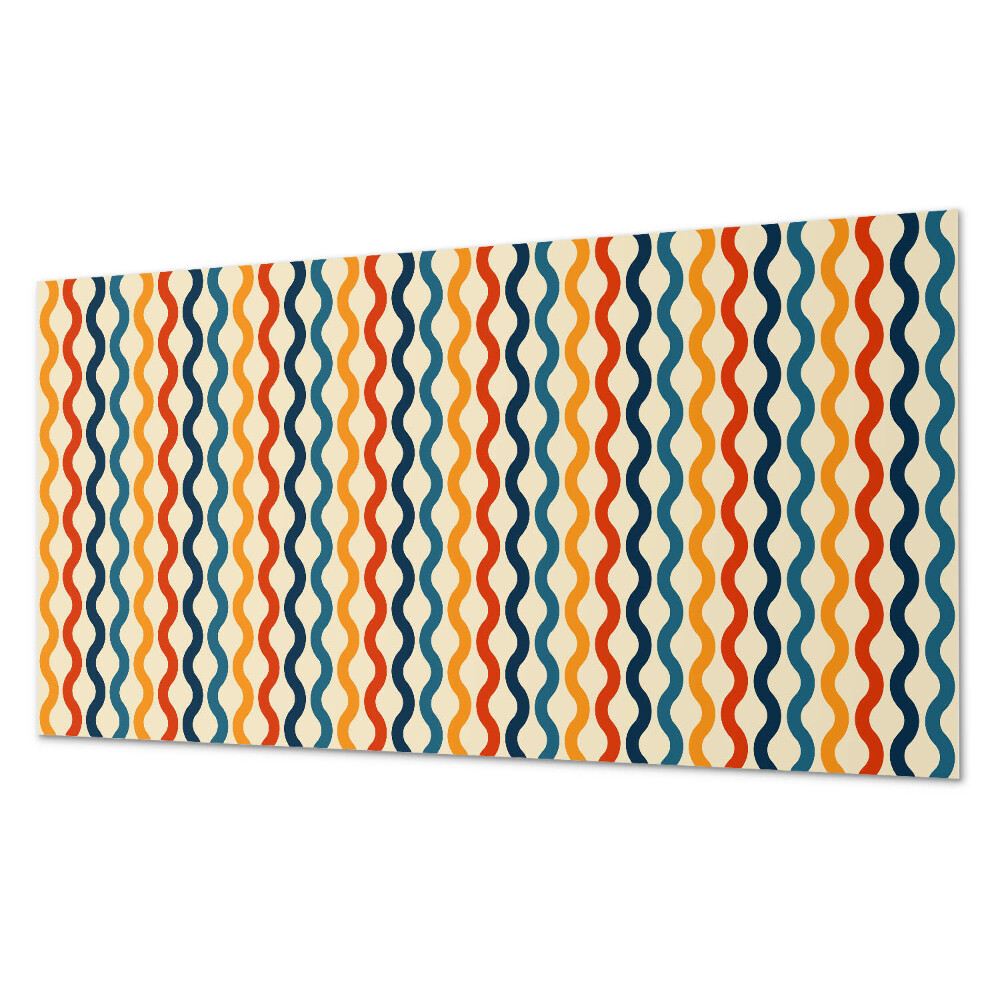 Pvc panel do koupelny Rytmické vlny v harmonickém aranžmá