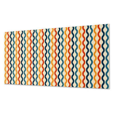 Pvc panel do koupelny Rytmické vlny v harmonickém aranžmá