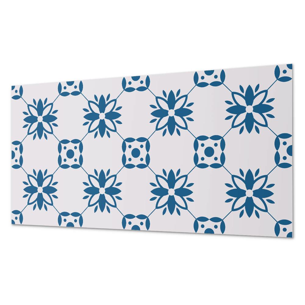 Dekoracni panel Květinový motiv se zelenými listy