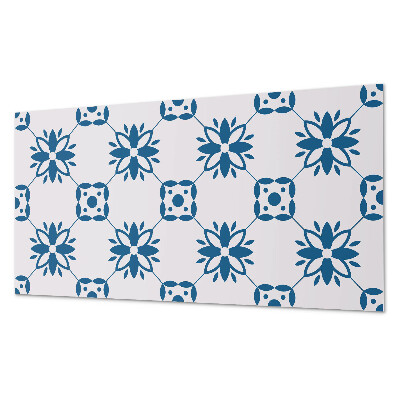 Dekoracni panel Květinový motiv se zelenými listy