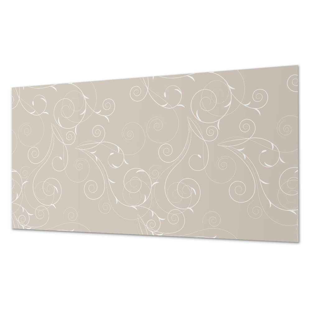 Obkladový panel Jemné spirálové a listové vzory