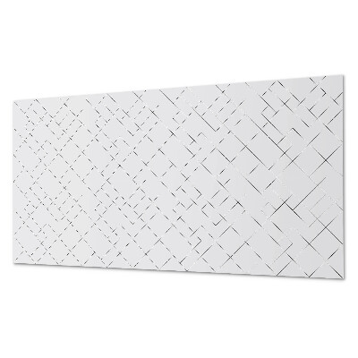 Pvc panel do koupelny Abstraktní liniový motiv