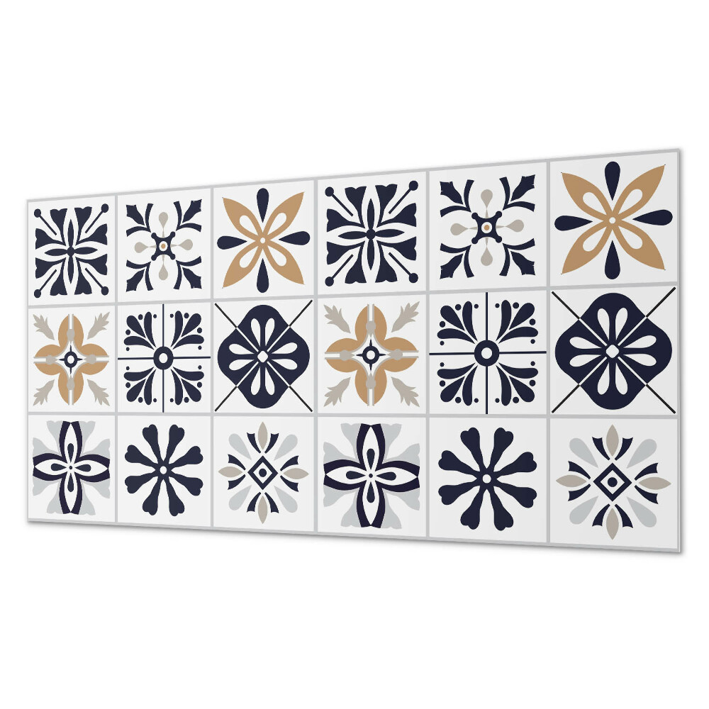 Dekorativní panel na zeď Dekorativní dlaždicové motivy