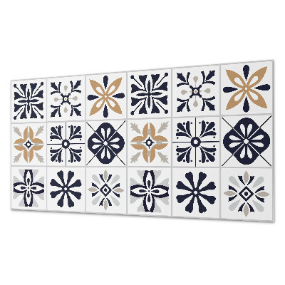 Dekorativní panel na zeď Dekorativní dlaždicové motivy