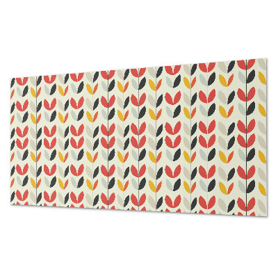 Dekorativní panel na zeď Listový motiv