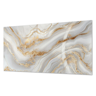 Pvc panel do koupelny Abstraktní vlny s dekorativními akcenty