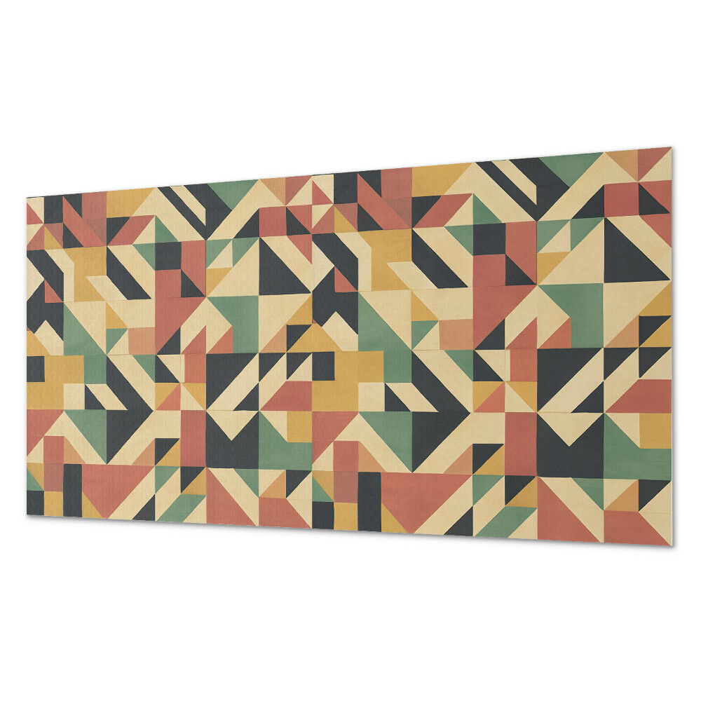 Pvc panel do koupelny Geometrická abstrakce v moderním stylu