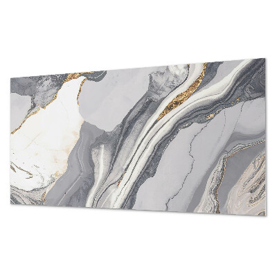 Dekoracni panel Vlny v abstraktním stylu