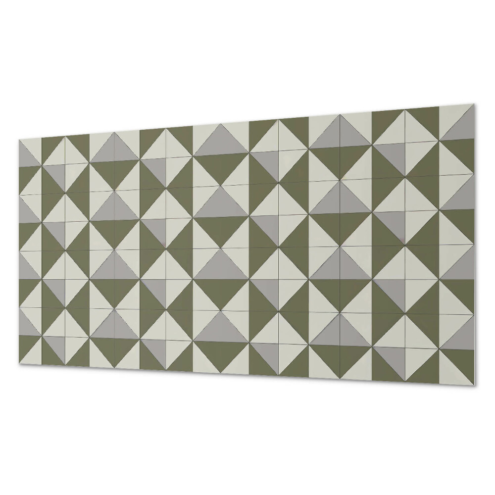 Dekoracni panel Geometrie trojúhelníkových tvarů