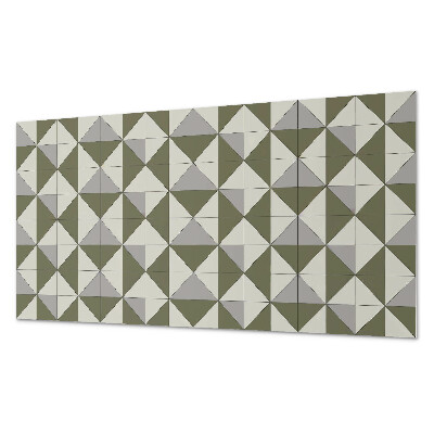 Dekoracni panel Geometrie trojúhelníkových tvarů