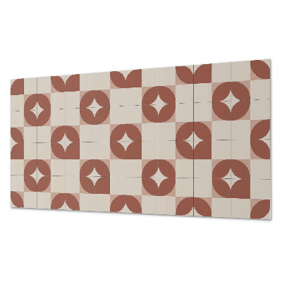 Pvc panel do koupelny Geometrický motiv s kruhy